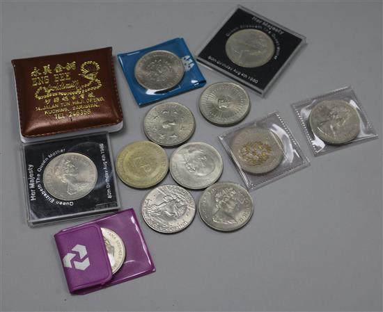 A quantity of coins